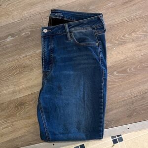 Old Navy Dark Blue Slim Straight Jeans